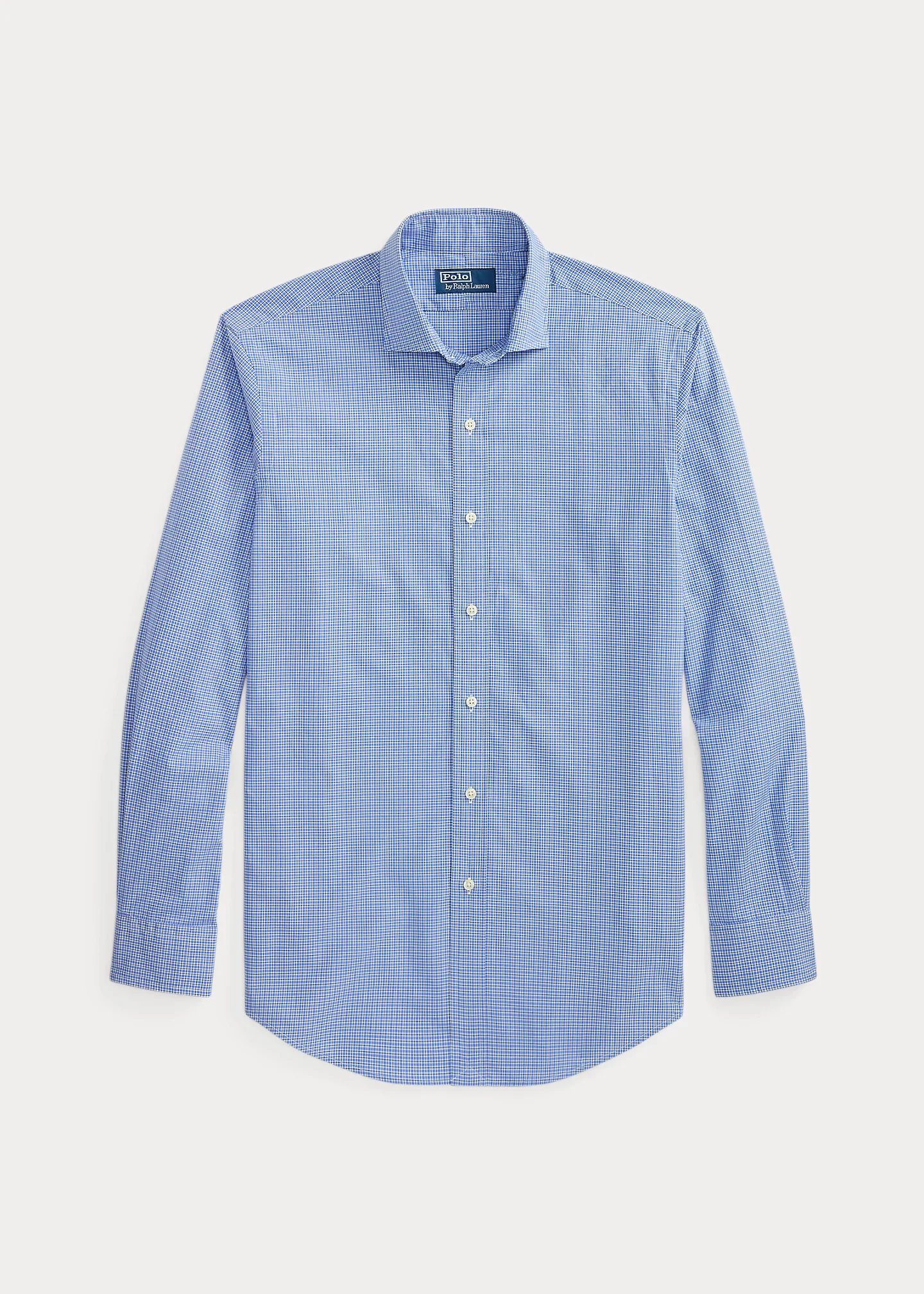 Classic Fit Checked Poplin Shirt - 1