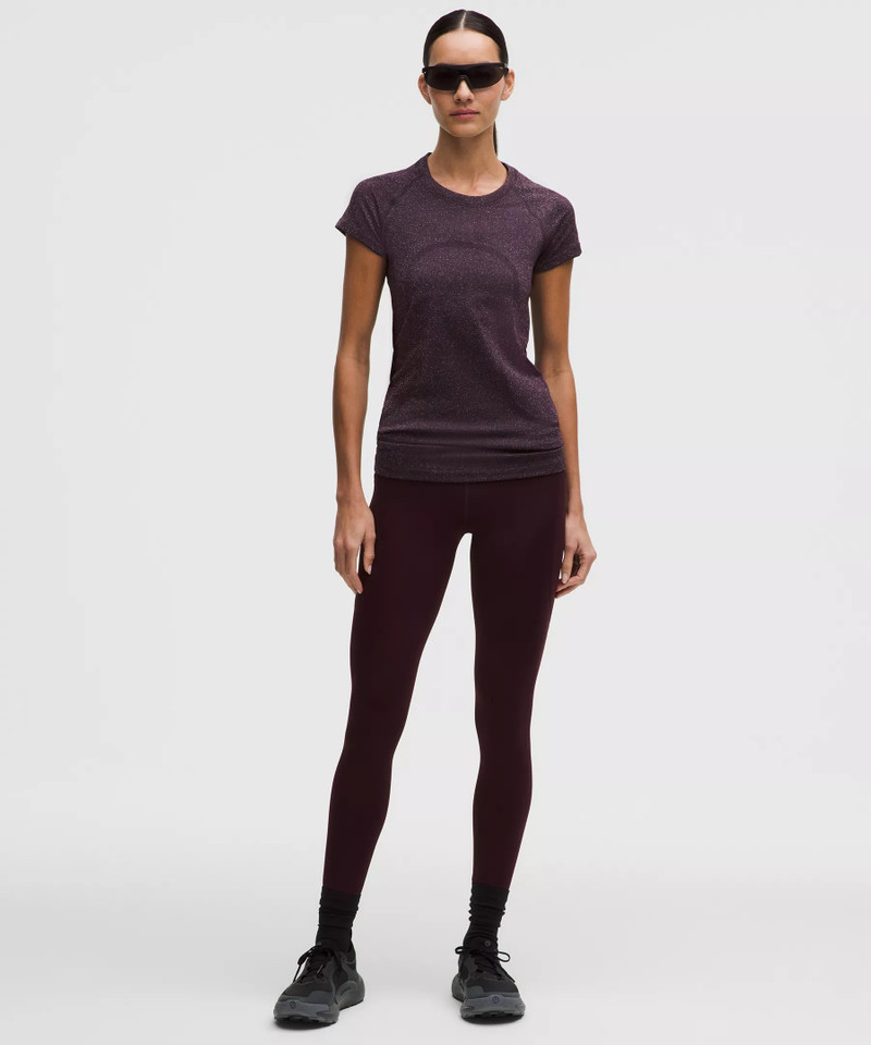 lululemon Swiftly Tech Short-Sleeve Shirt 2.0 Hip Length *Sparkle outlook