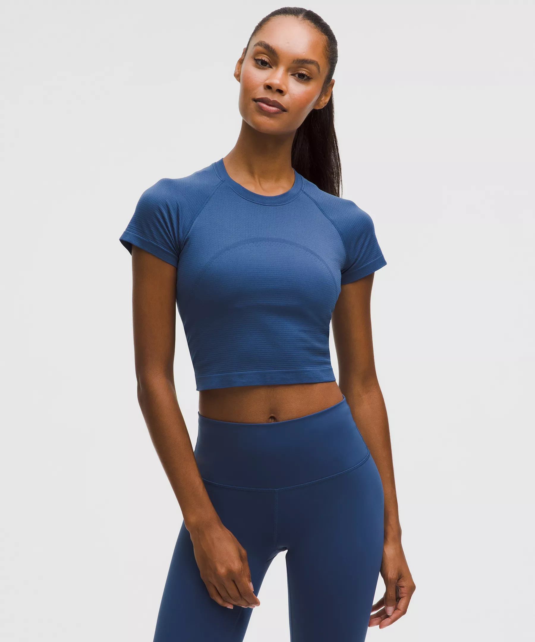 Swiftly Tech Cropped Short-Sleeve Shirt 2.0 - 1