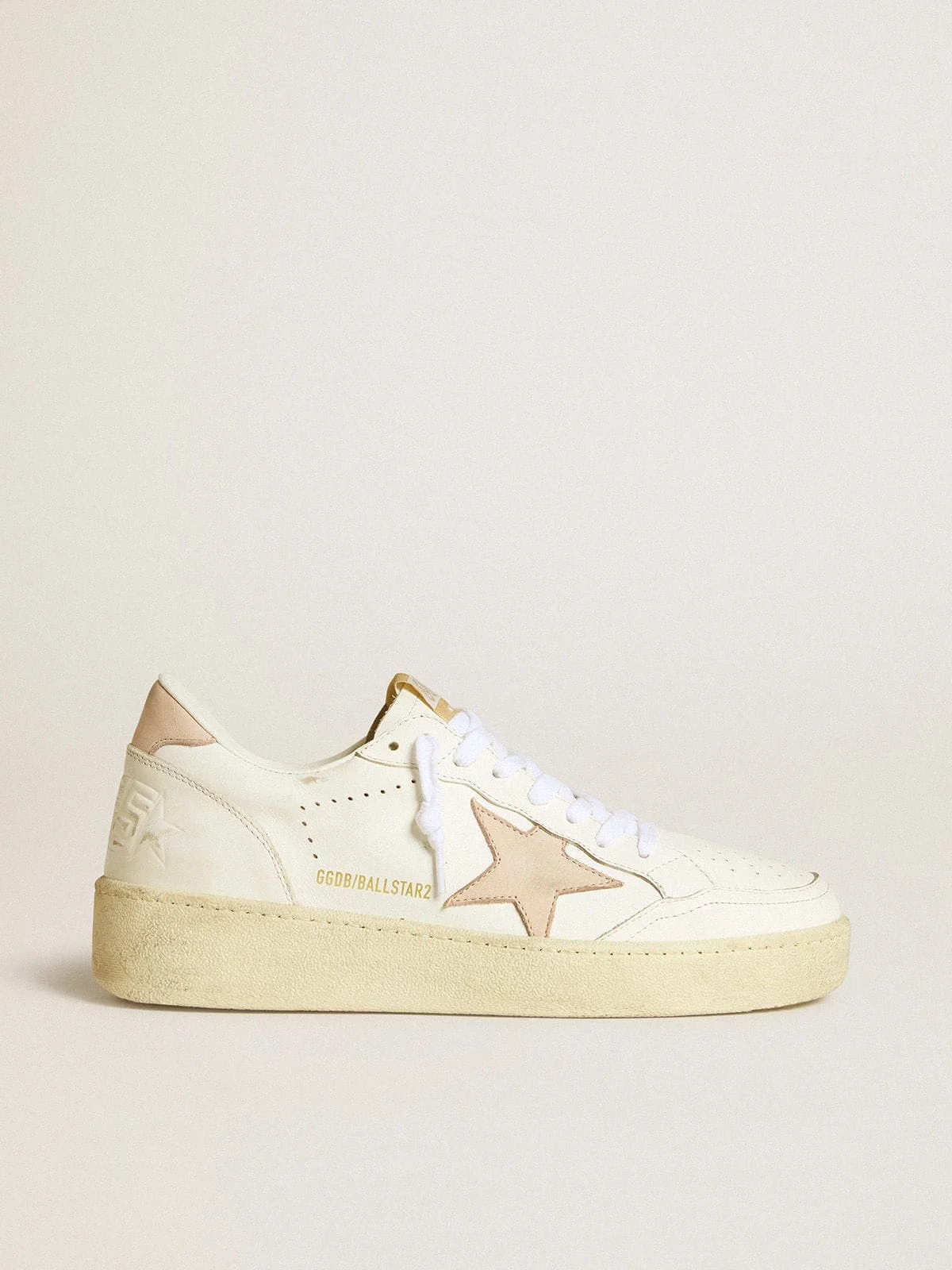 Women's Ball Star with pink nubuck star and heel tab - 1