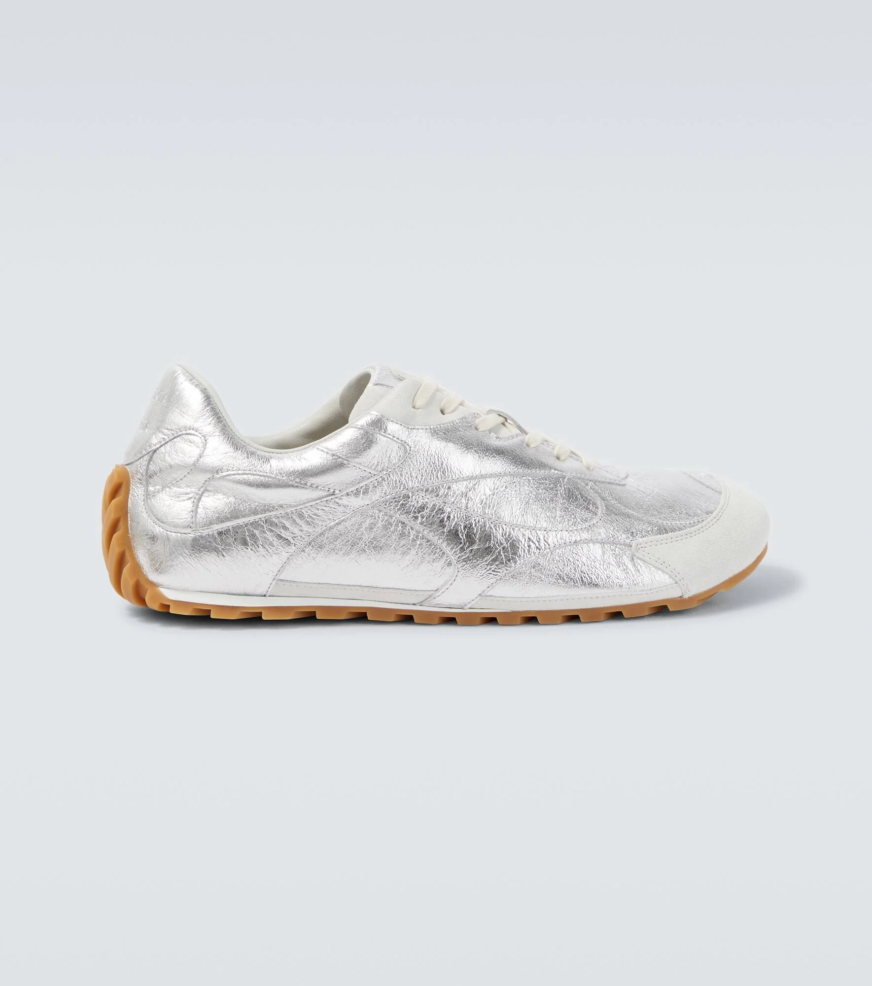 Orbit Flash metallic leather sneakers - 1