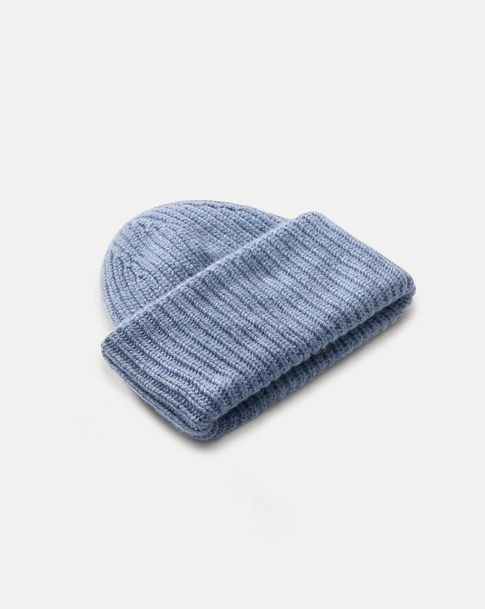 CASHMERE FOLDOVER BEANIE - 4