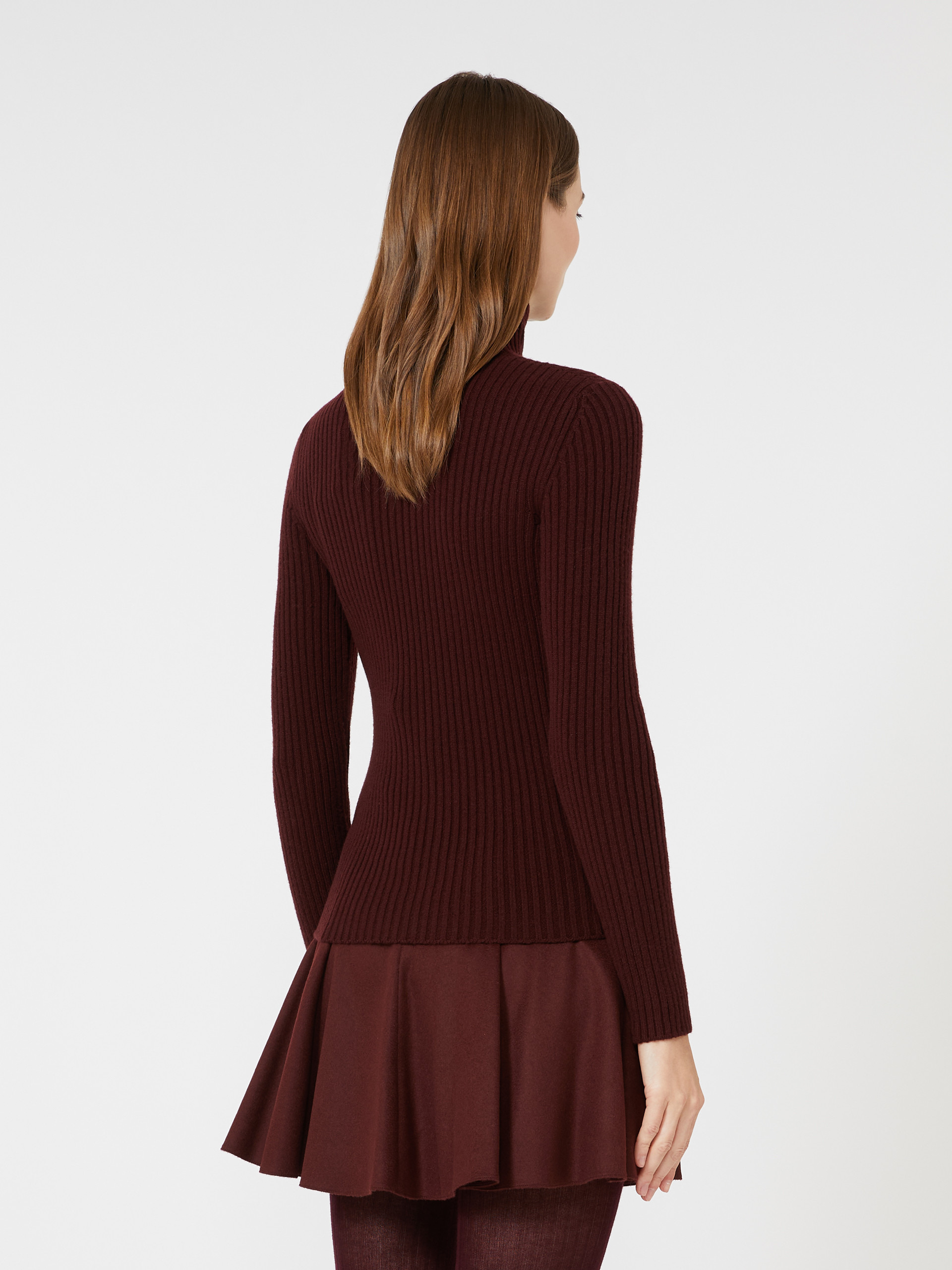 ARAL1234 Wool and cashmere ribbed turtleneck - 4
