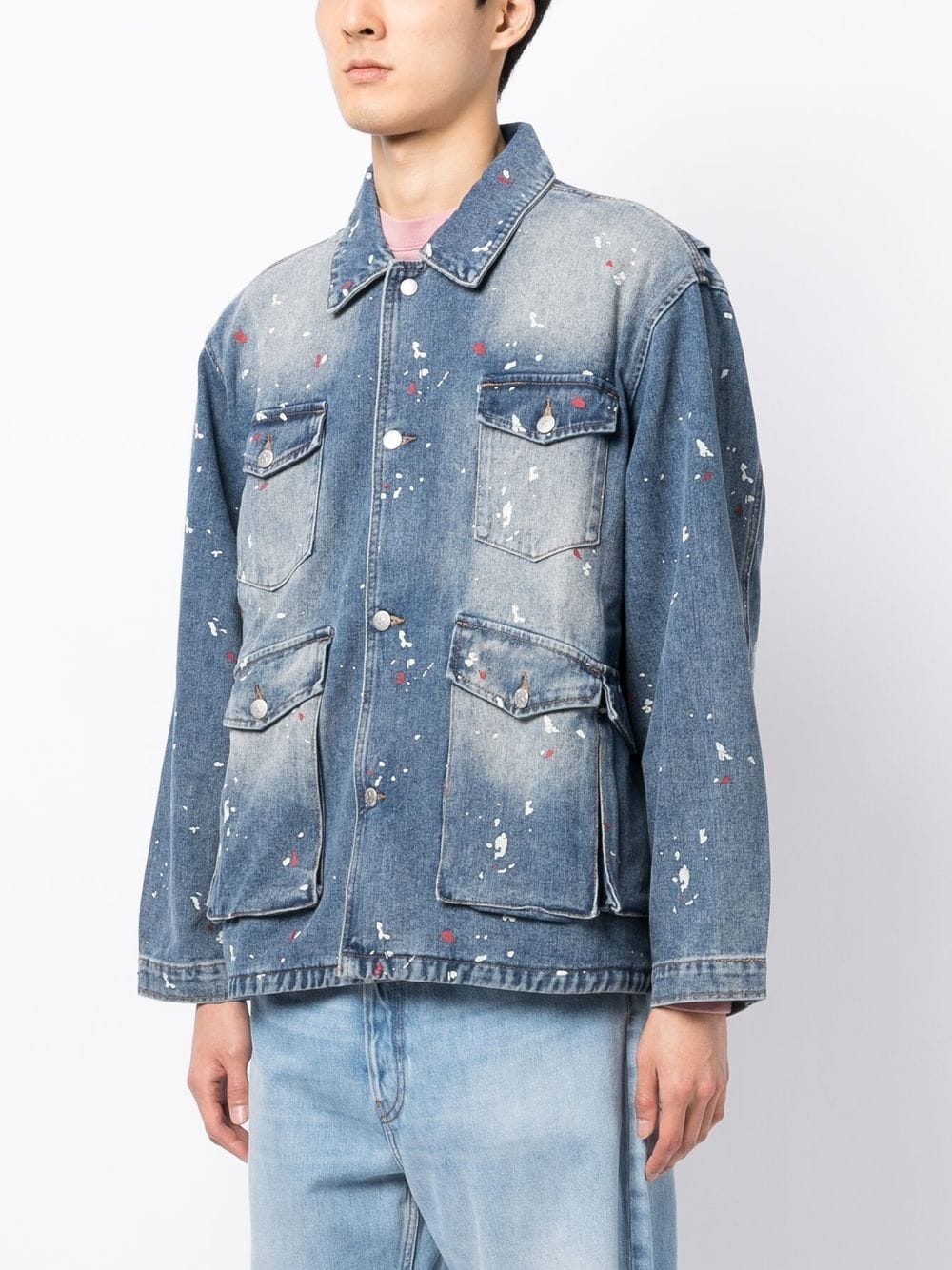 JUNGLE FATIGUE DENIM JACKET - 4