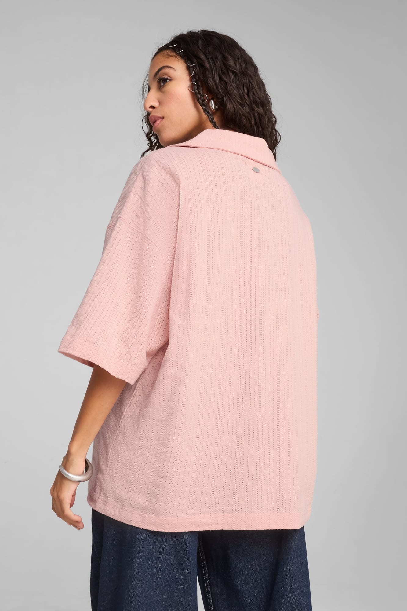 YONA Women's Oversized Polo - 6