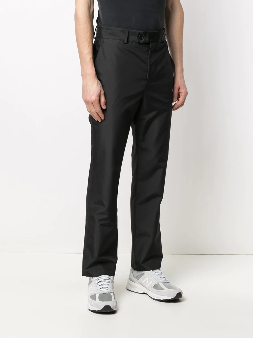 Crinkle tailored trousers - 3