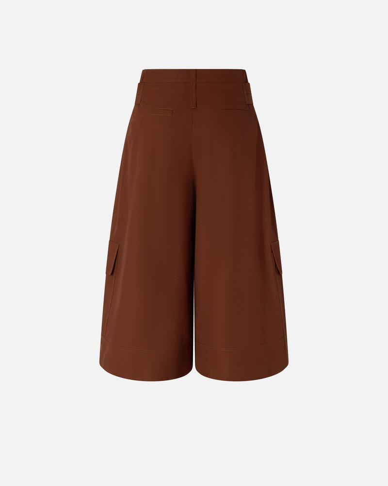 PINKO FLUID LONG SHORTS IN COTTON outlook