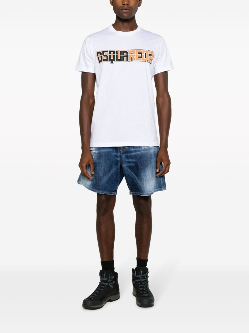 DSQUARED2 logo-print cotton T-shirt outlook
