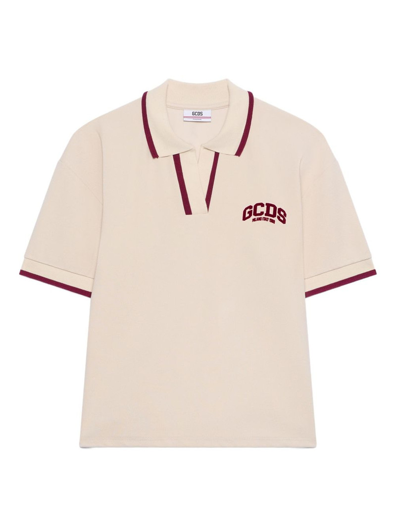 tipped polo shirt 1
