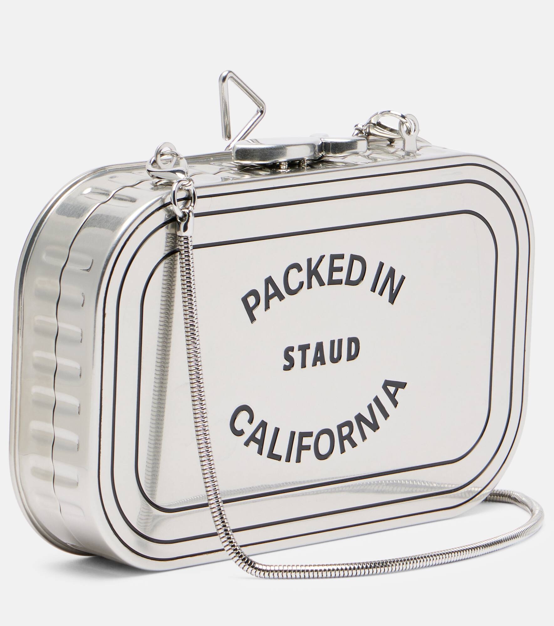 Staudines Tin metal clutch - 4