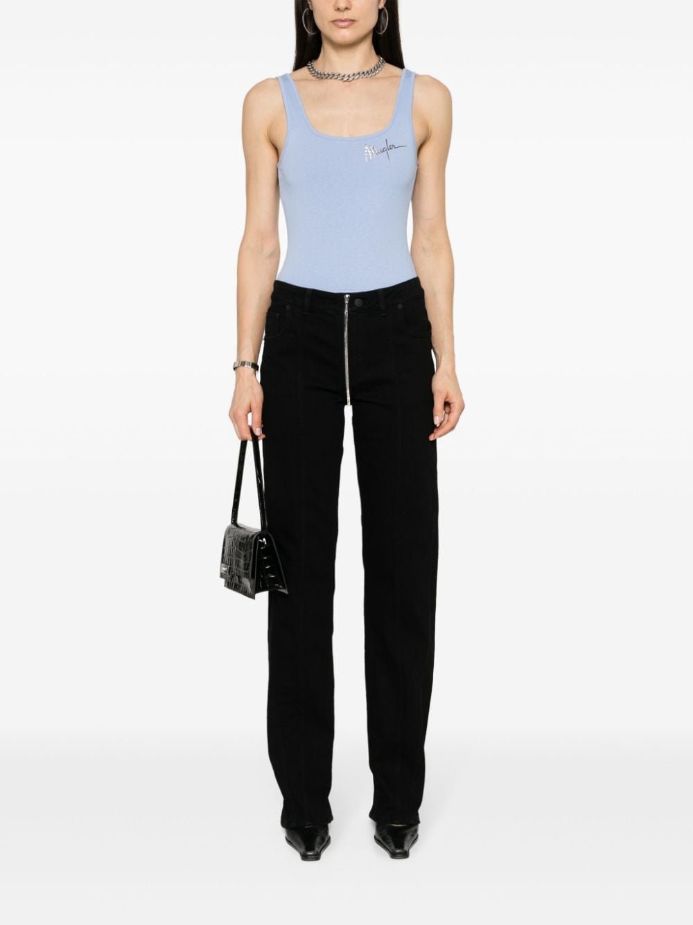 straight-leg jeans - 2
