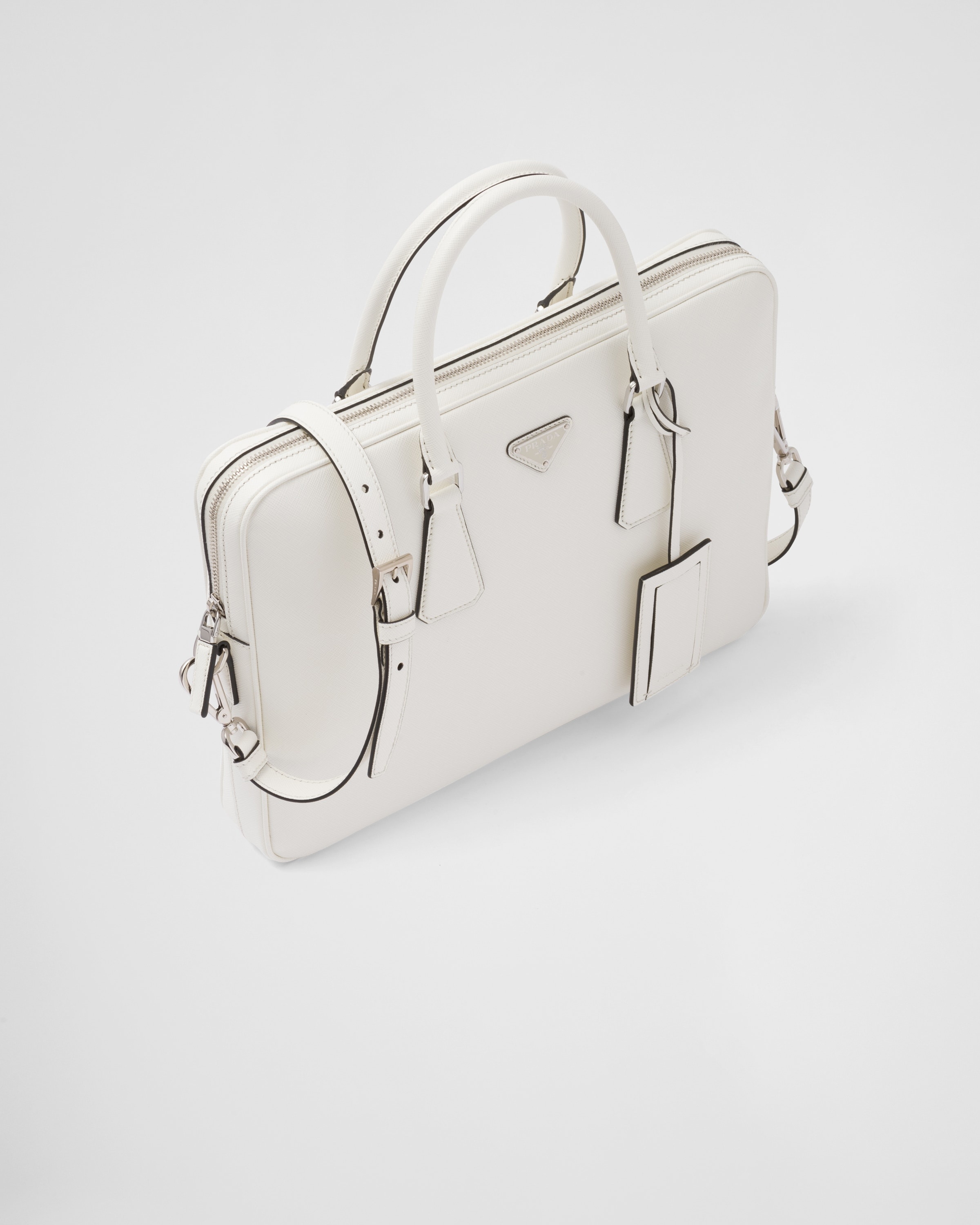 Saffiano Leather Work Bag - 3