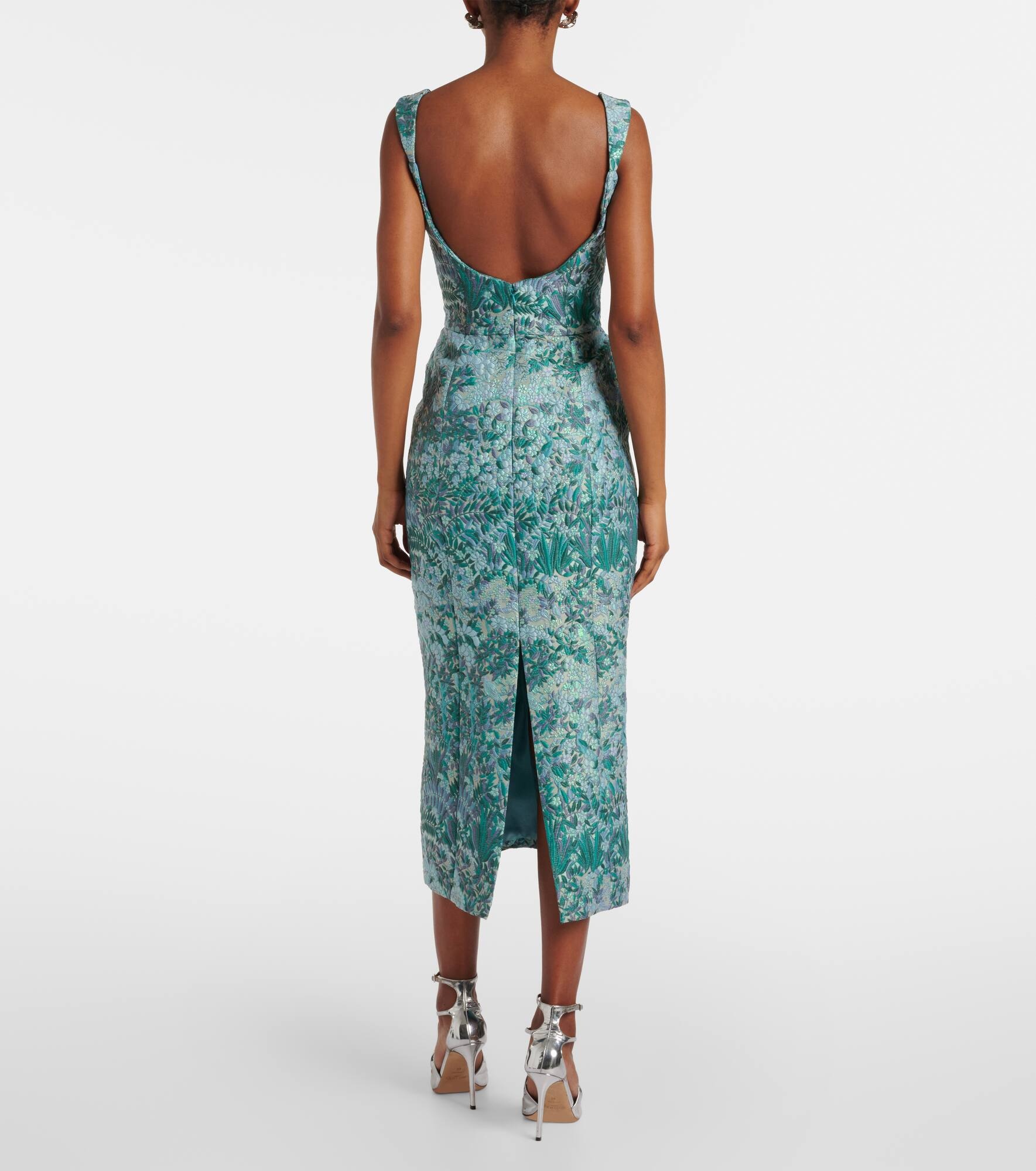 Brocade corset dress - 3