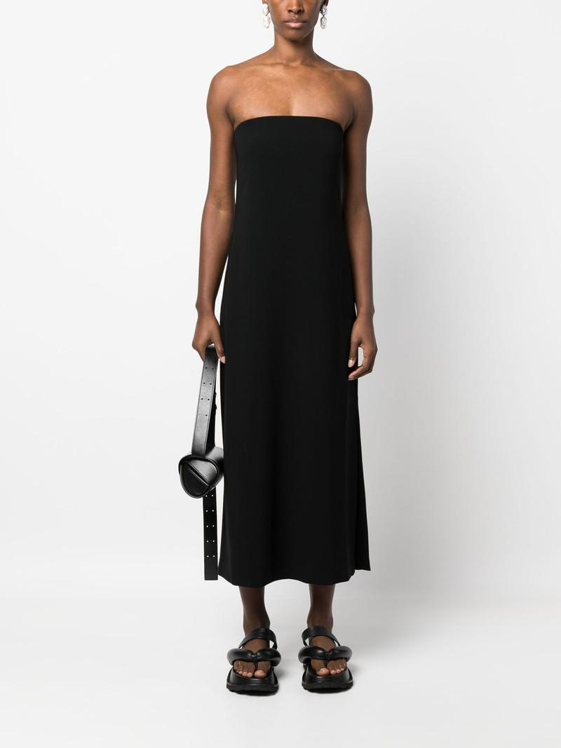 Theory strapless maxi dress outlook