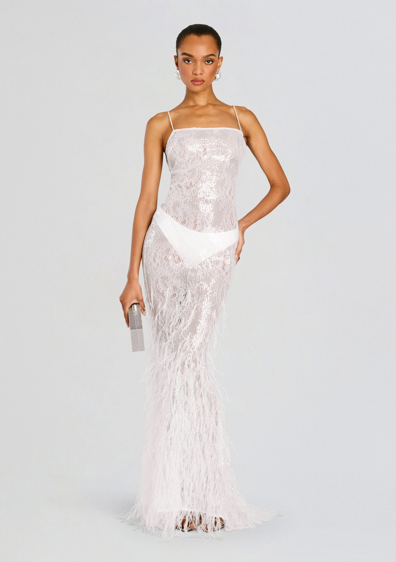 ODESSA SEQUIN 다른 DRESS 1