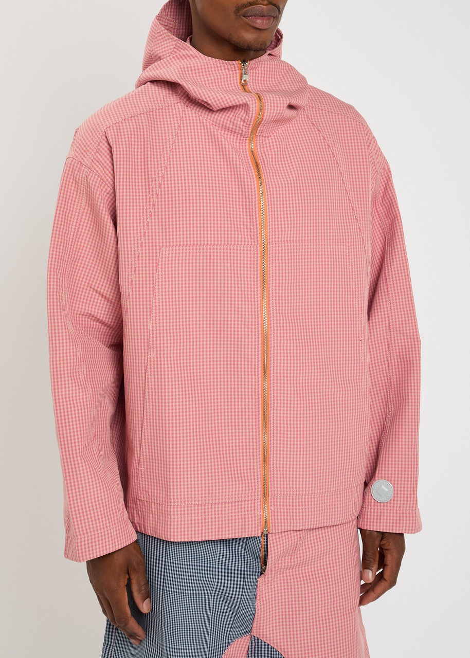 Pdf Channel Low Ride Checked Cotton-blend Jacket - 2