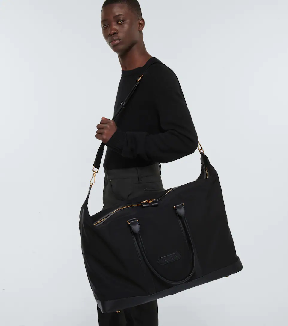 Technical canvas duffel bag - 2