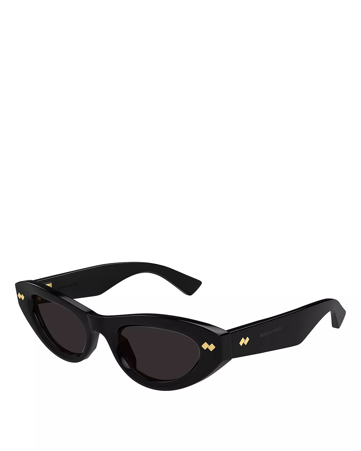 Bold Ribbon Stud Cat Eye Sunglasses, 50mm - 1