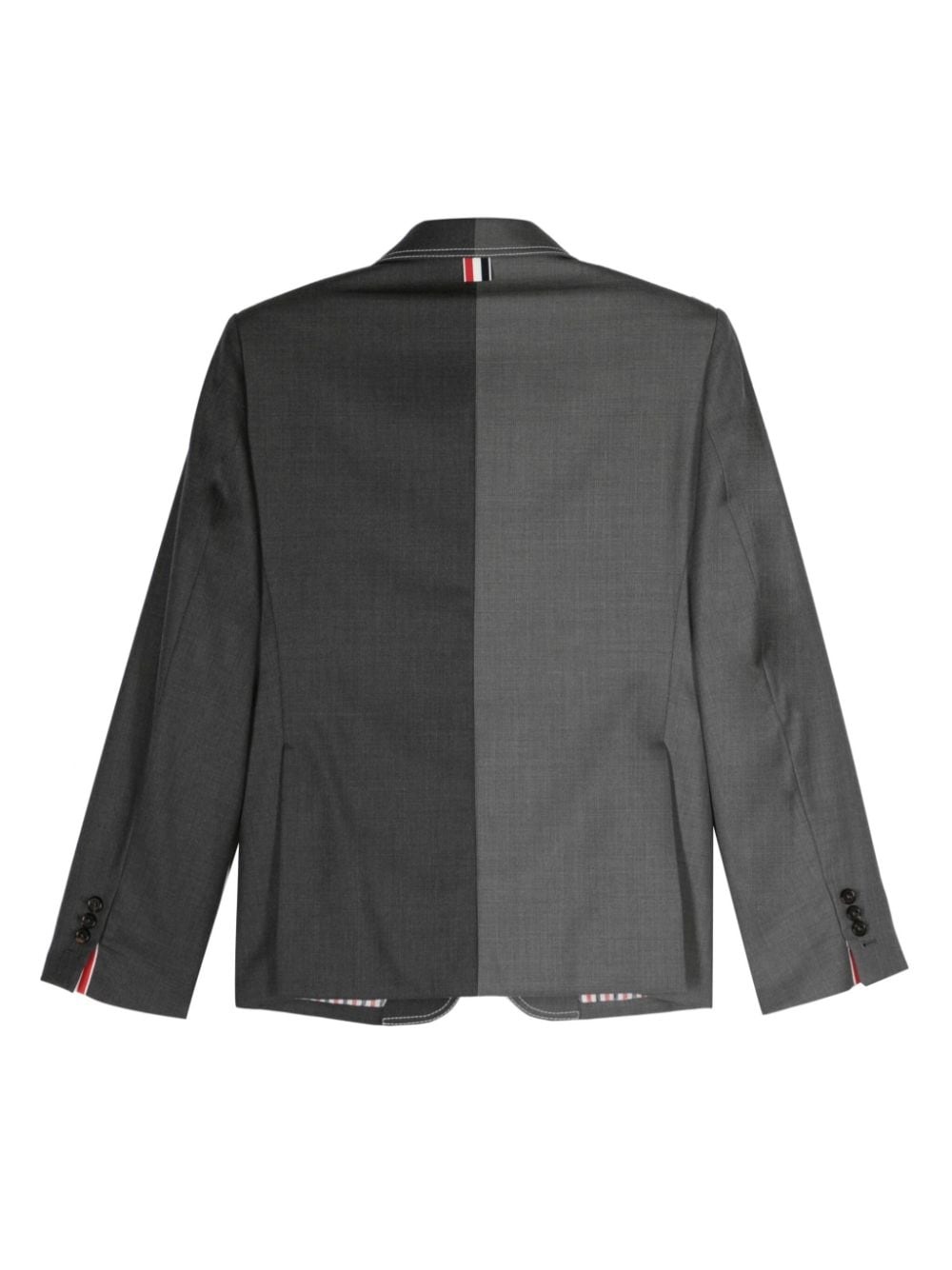 single-breasted wool blazer - 2