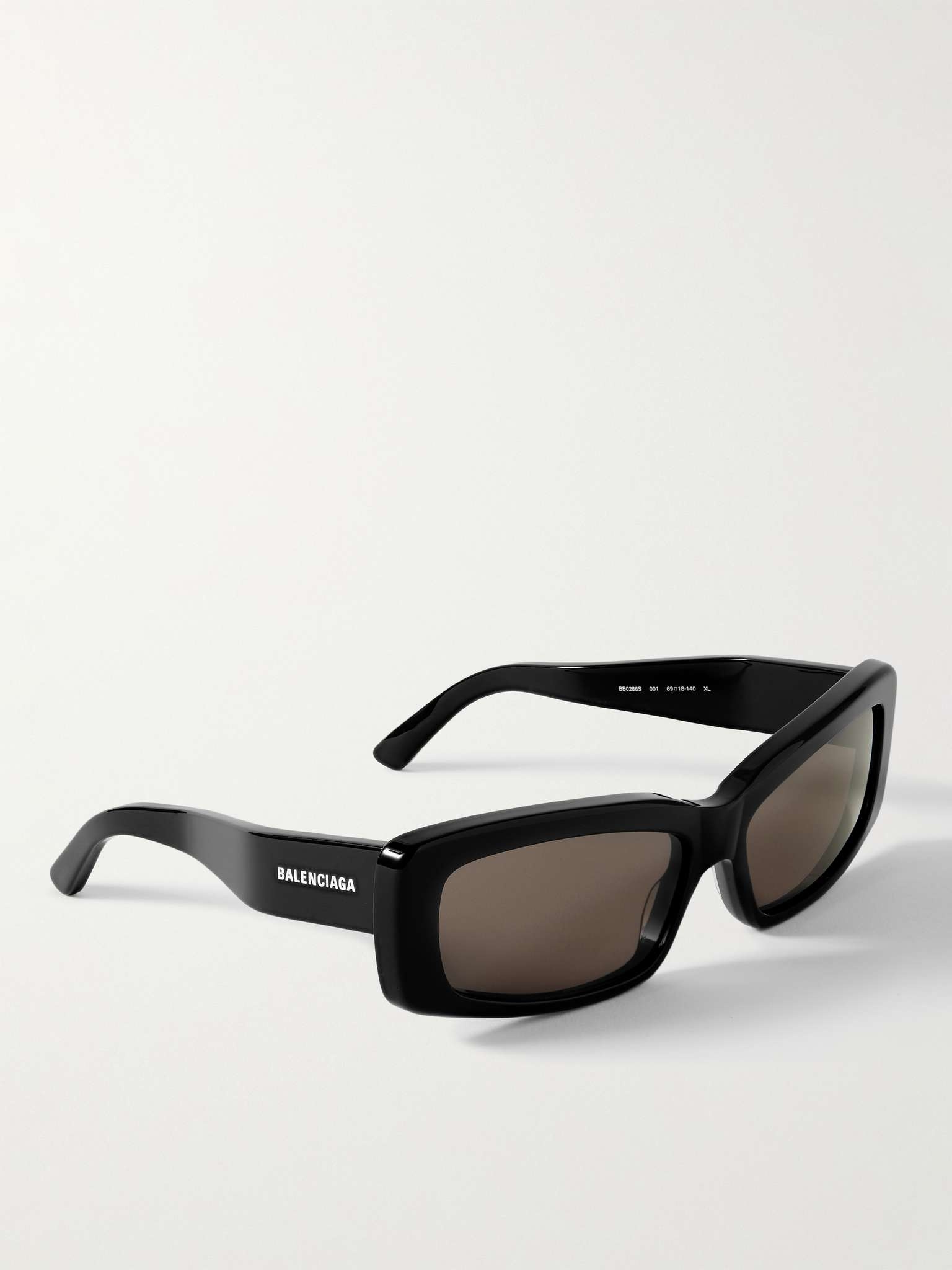 Rectangular-Frame Acetate Sunglasses - 3