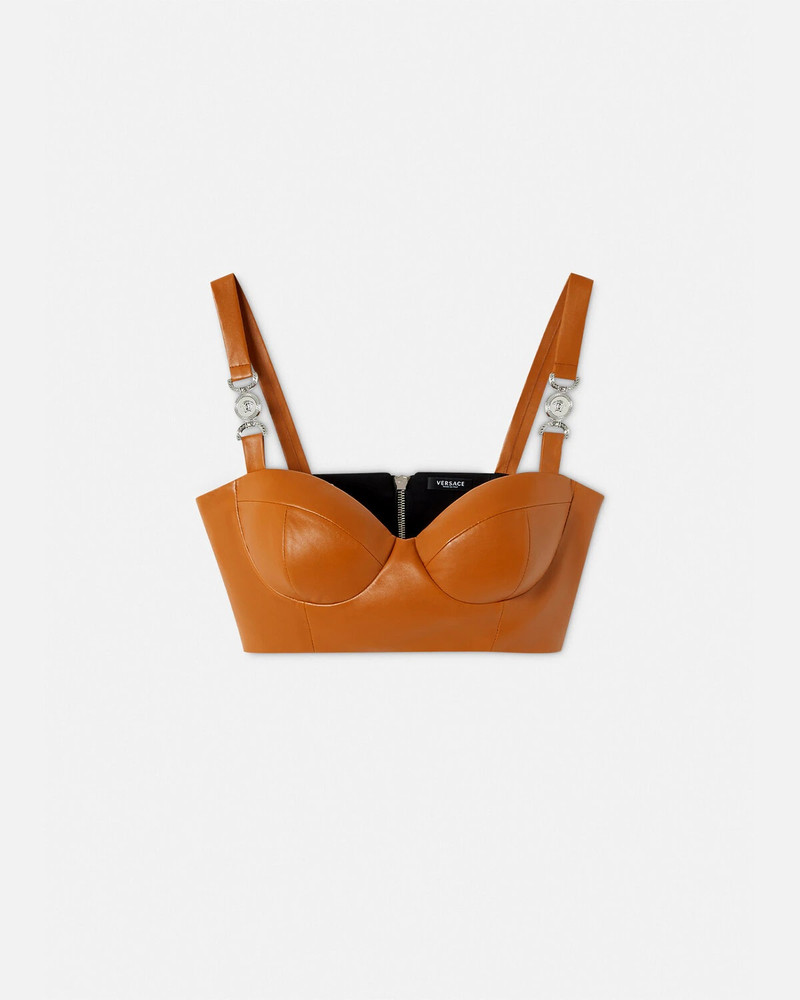 Medusa '95 Leather Bustier Top - 1