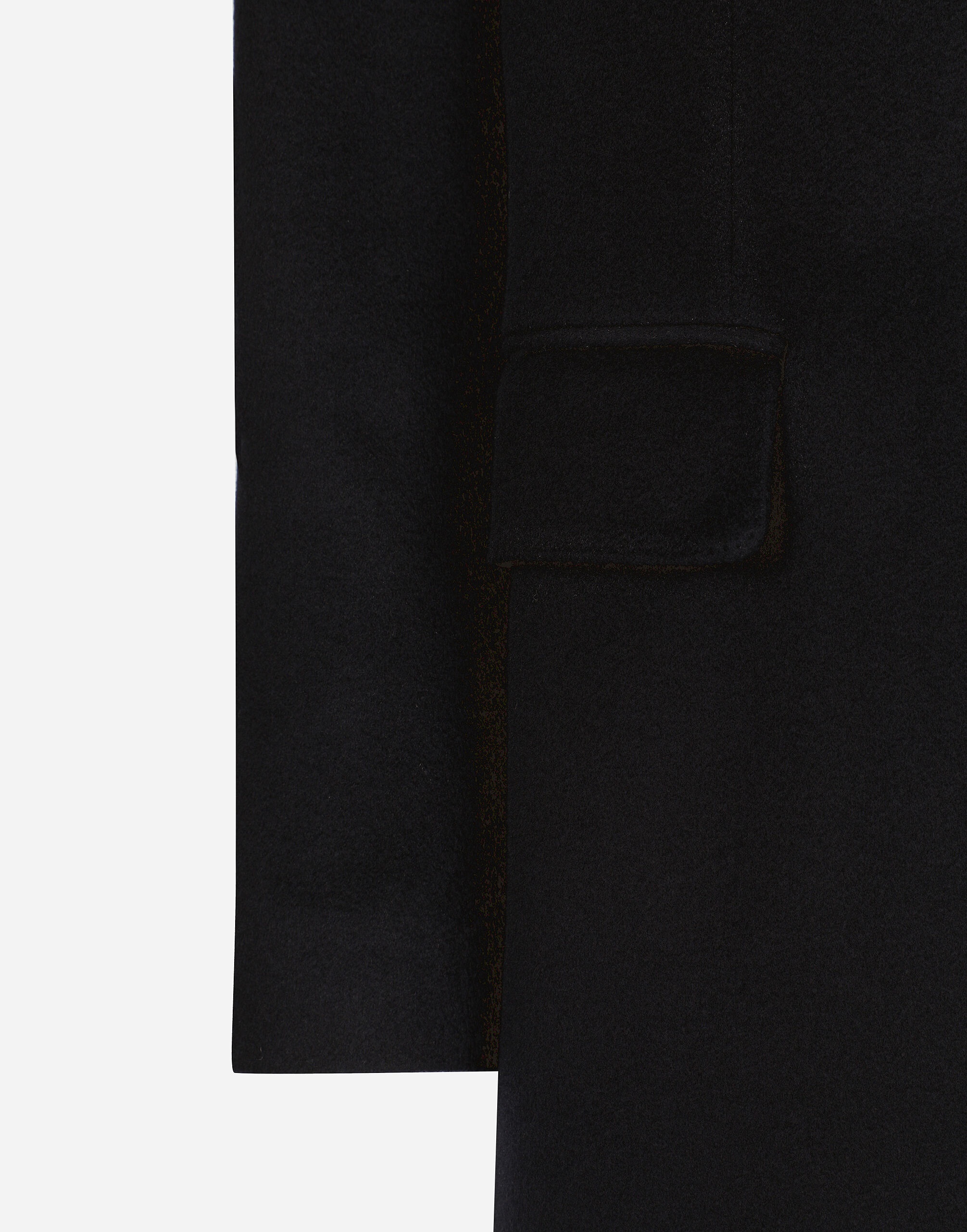 Single-breasted cashmere coat - 5