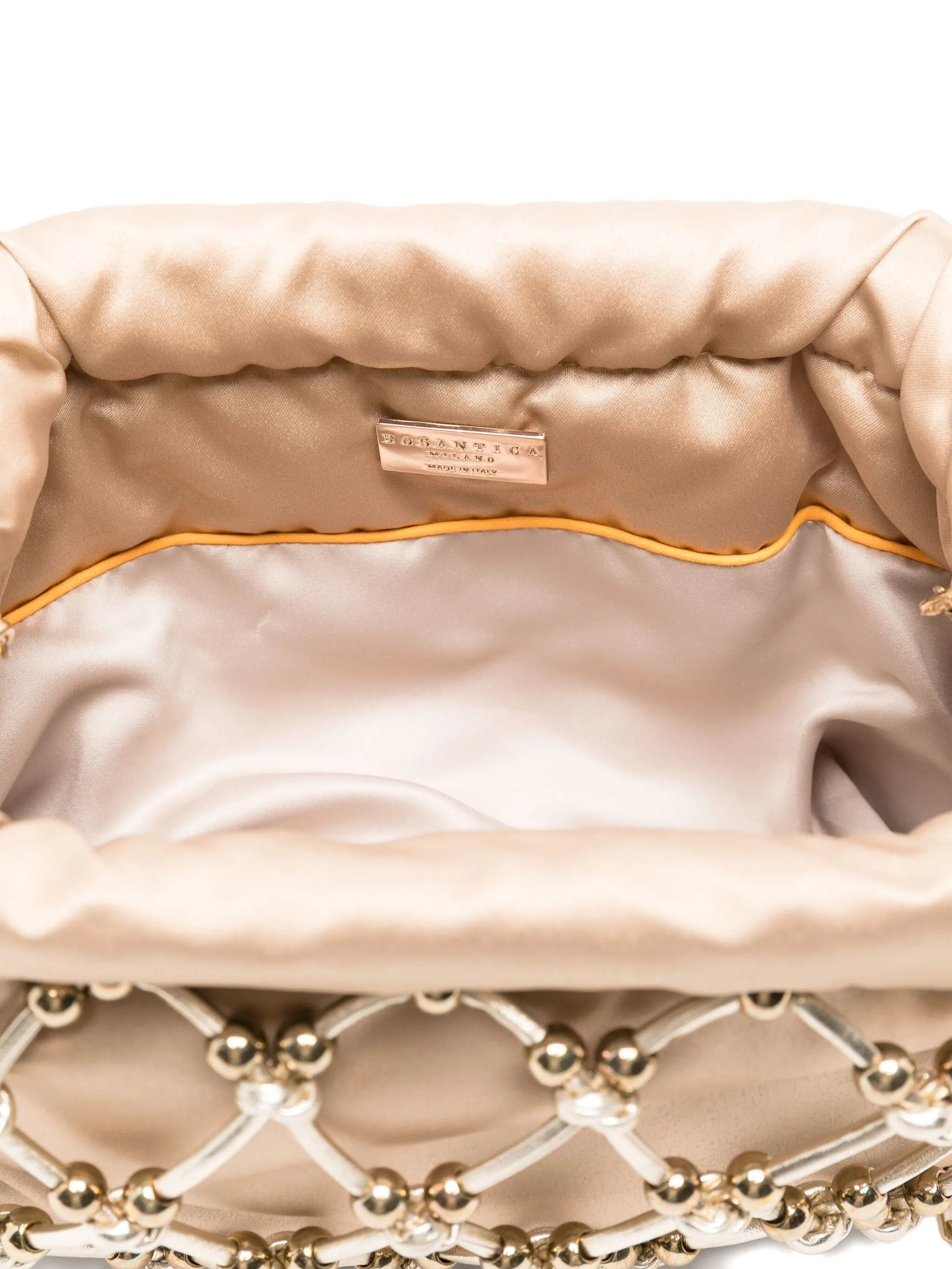 Rosantica Beaded Satin Clutch - 2
