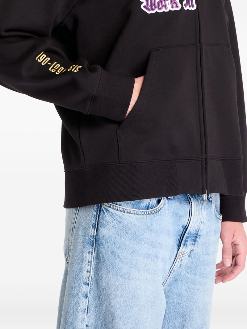logo-print hoodie 5