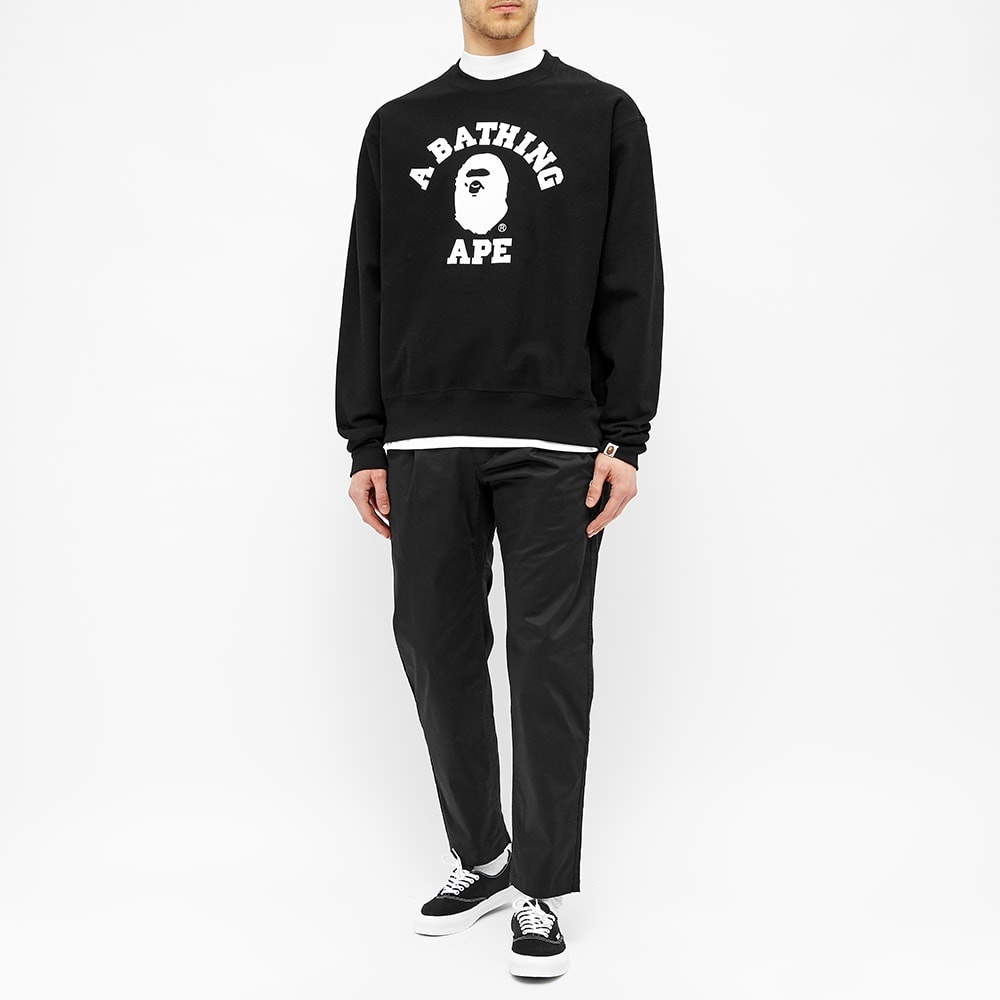 A Bathing Ape Relaxed College Crew - 5