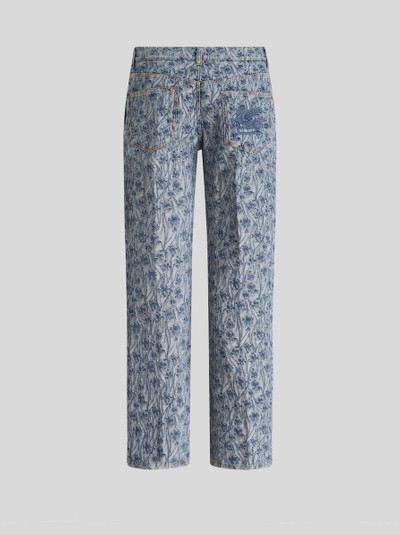 Etro BAGGY JACQUARD JEANS outlook