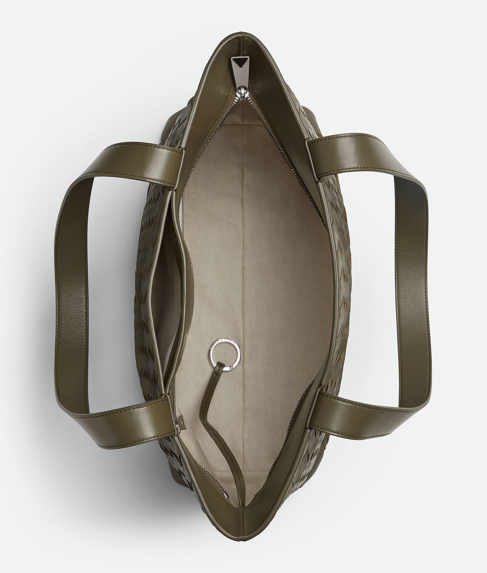 Small Intrecciato Zipped Tote - 3