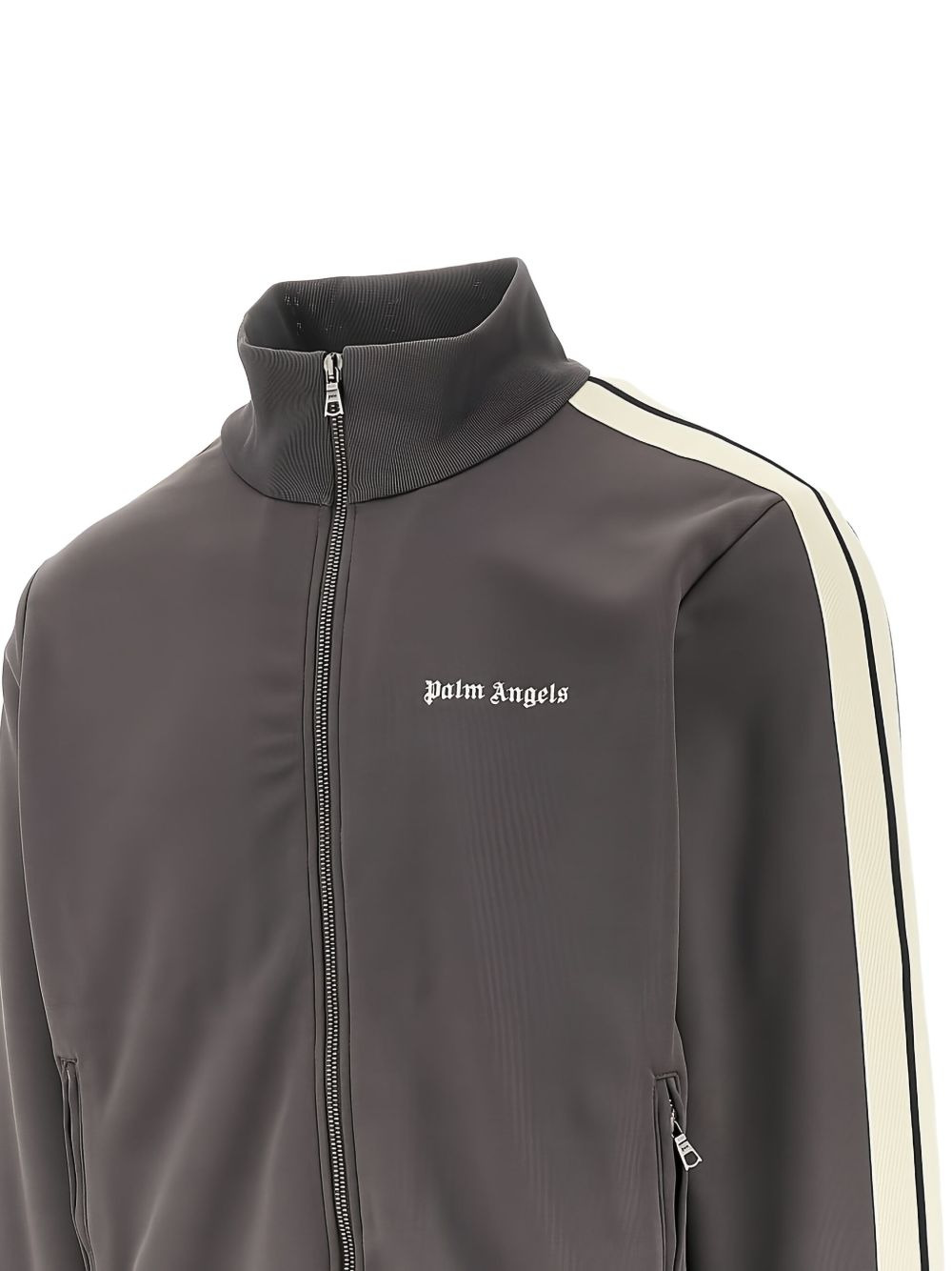stripe-detail long-sleeves jacket - 2