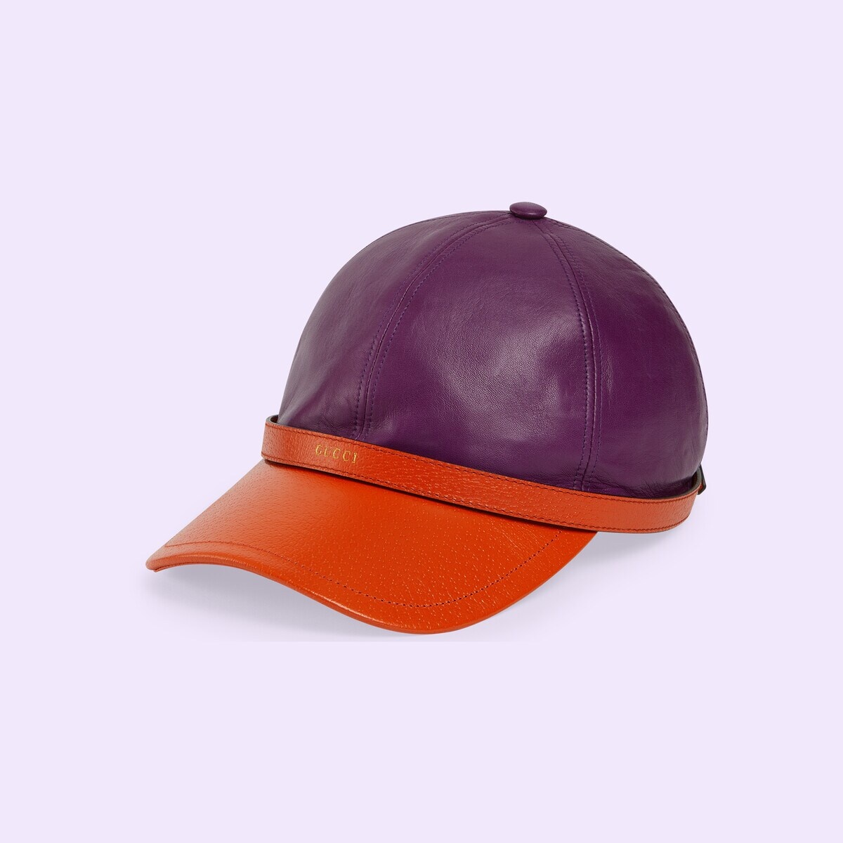 Leather baseball hat - 1