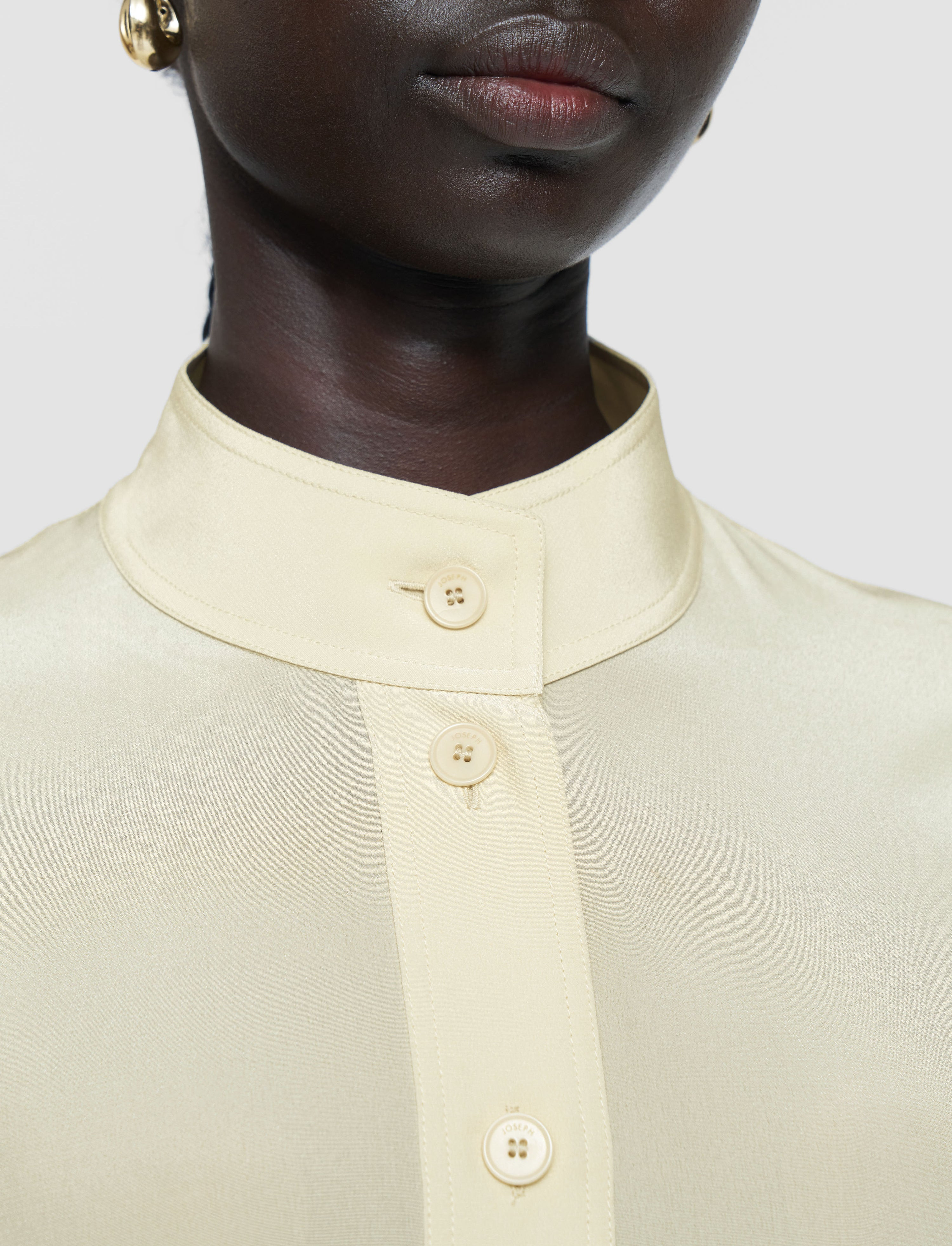 Lamy Crepe de Soie Silk Jacket - 5