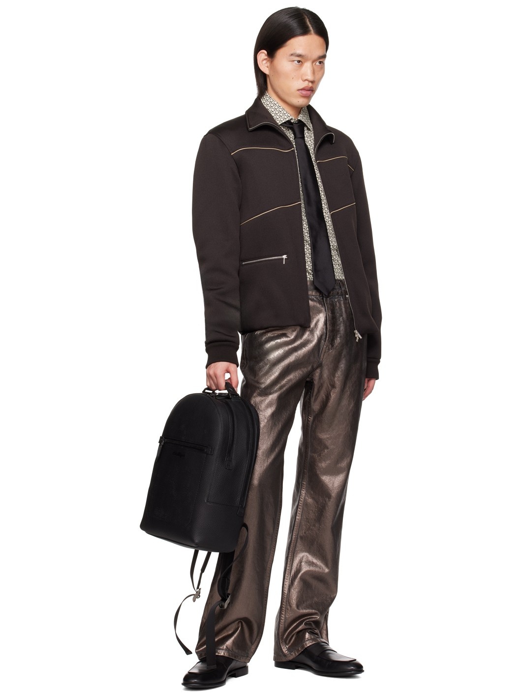 Black Firenze Backpack - 4
