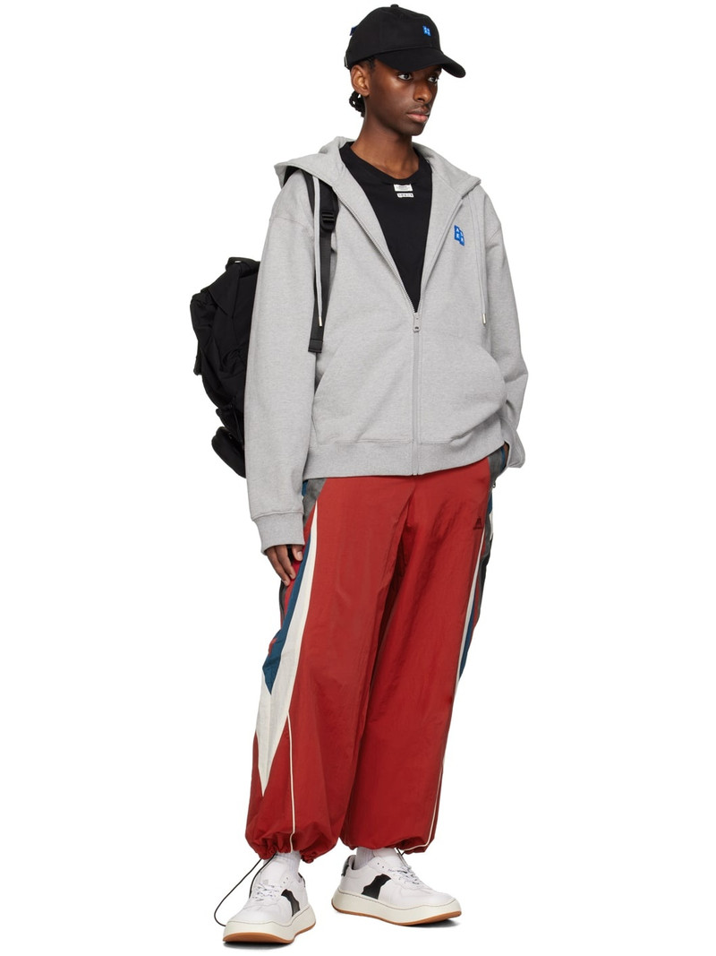 ADER error Red Paneled Track Pants outlook