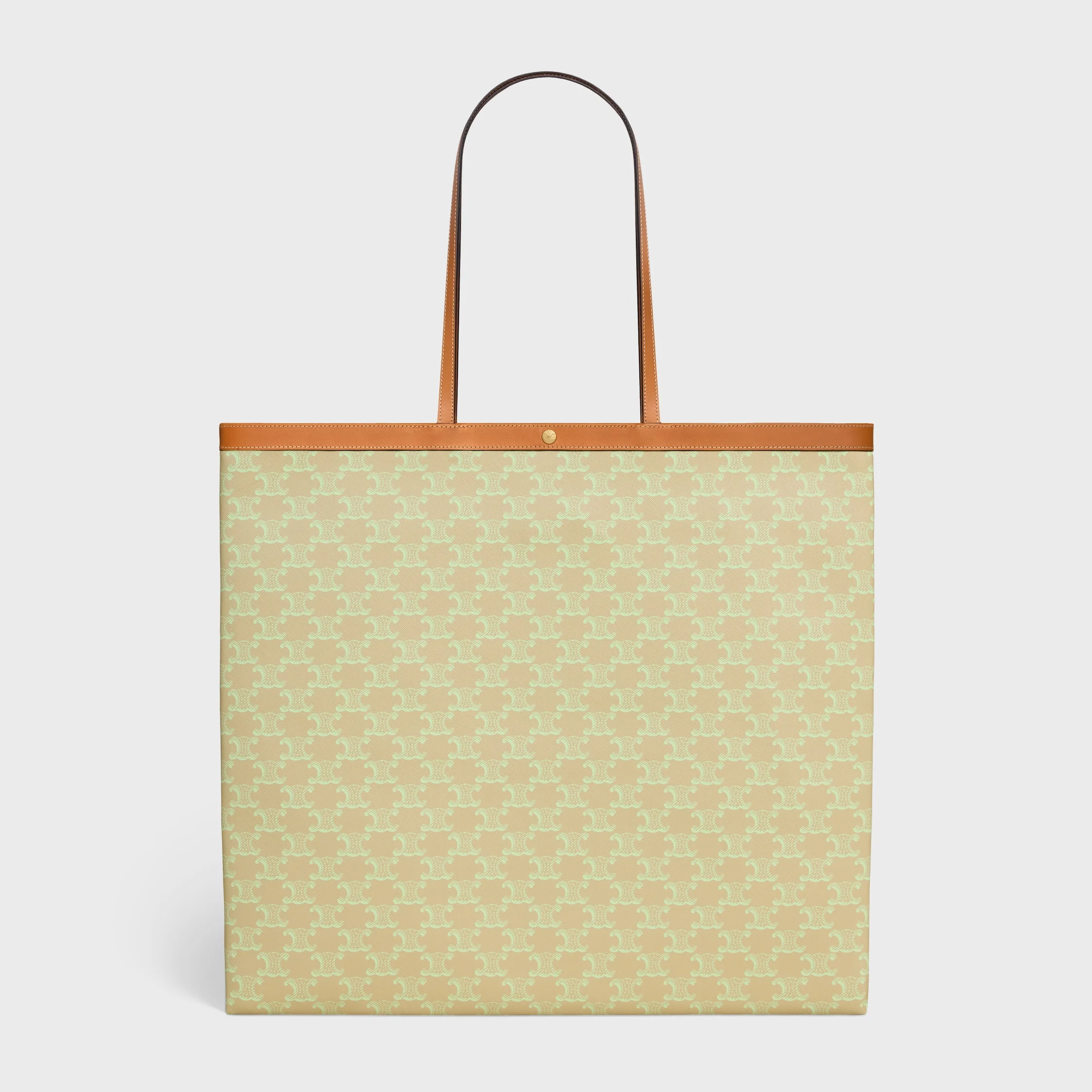 LARGE FLAT SHOPPER IN Triomphe Canvas - 1