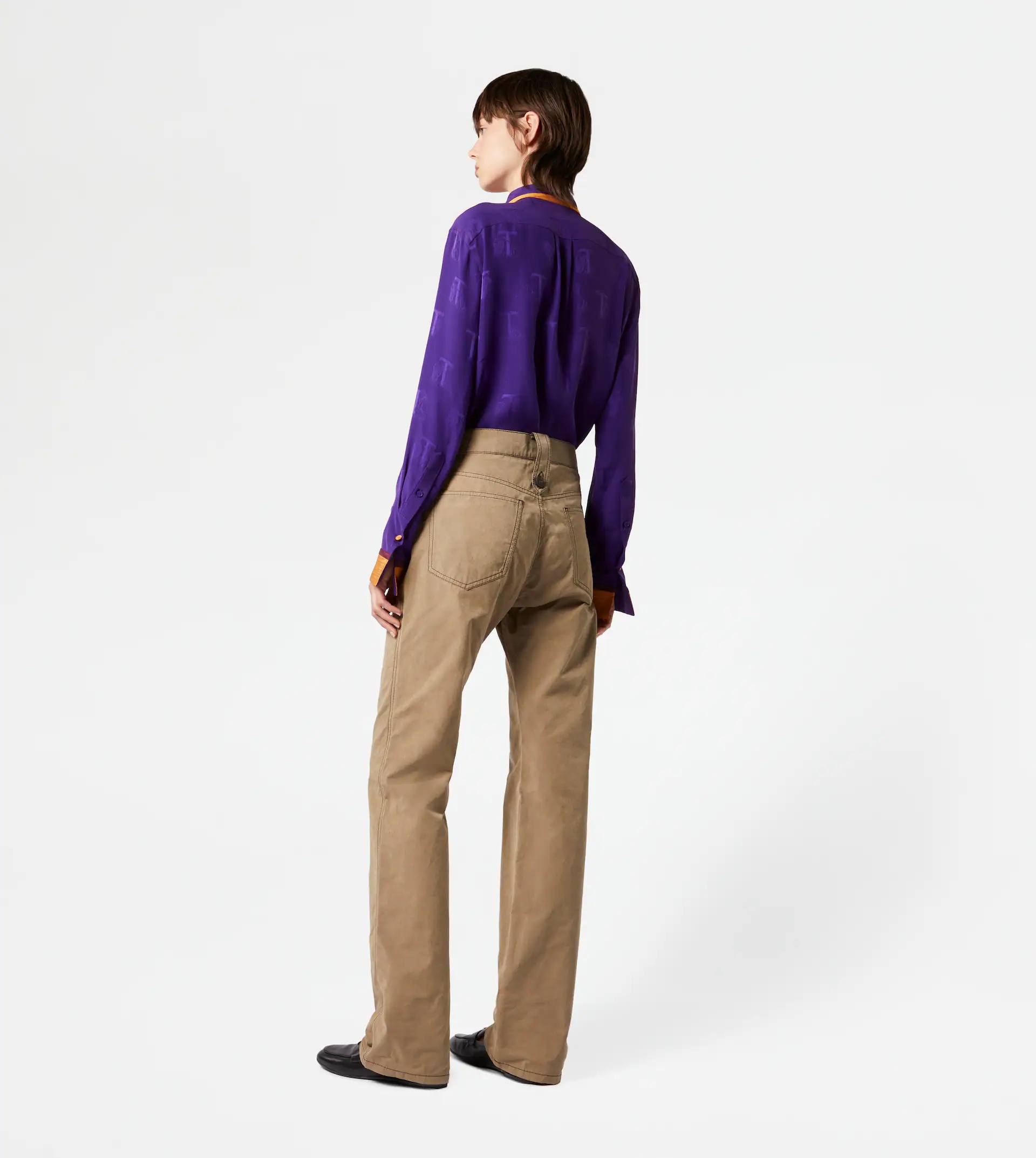 TROUSERS - BEIGE - 3