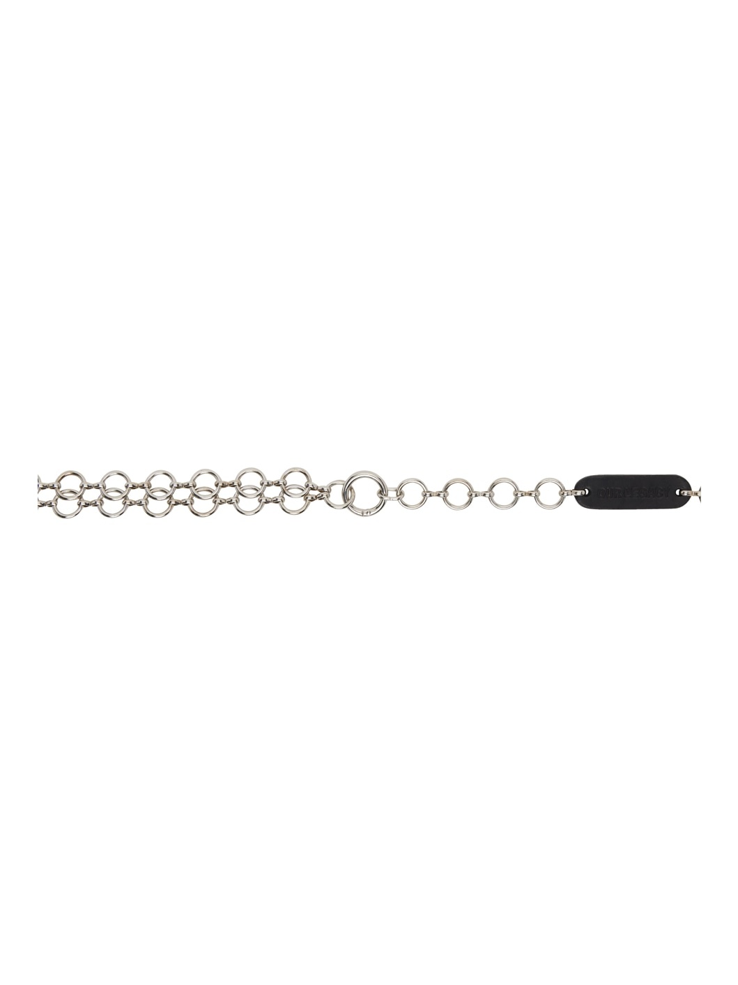 Our Legacy Silver Y2K Hip Chain Belt | ssense | REVERSIBLE
