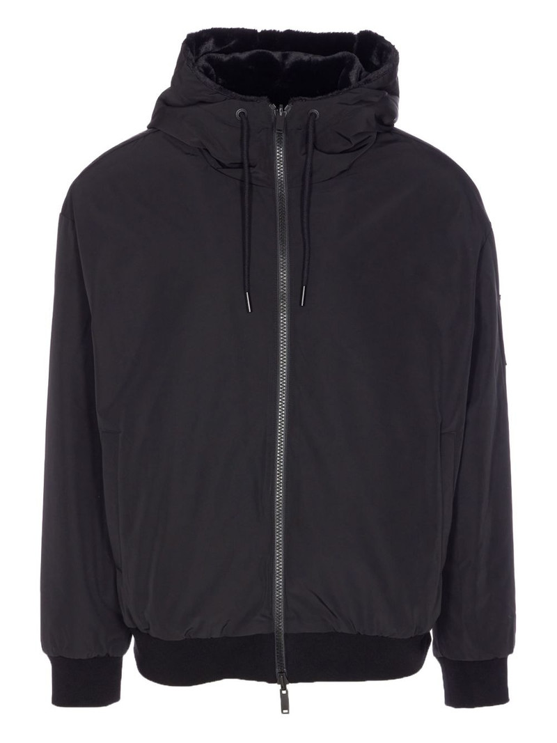 MOOSE KNUCKLES ROLAND REVERSIBLE HOODED JACKET outlook