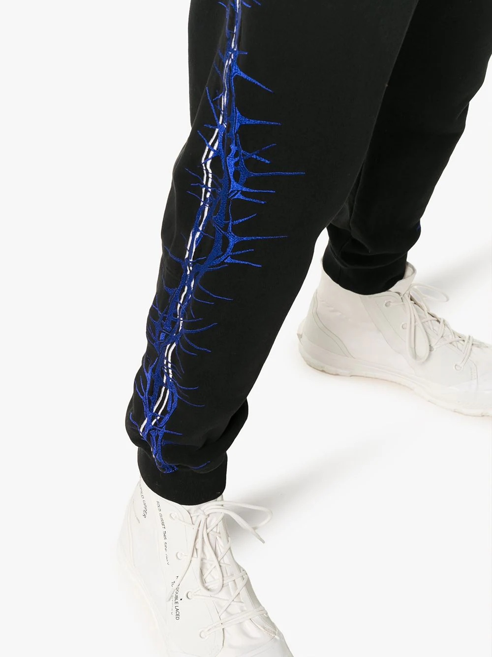 Embroidered sweatpants - 5