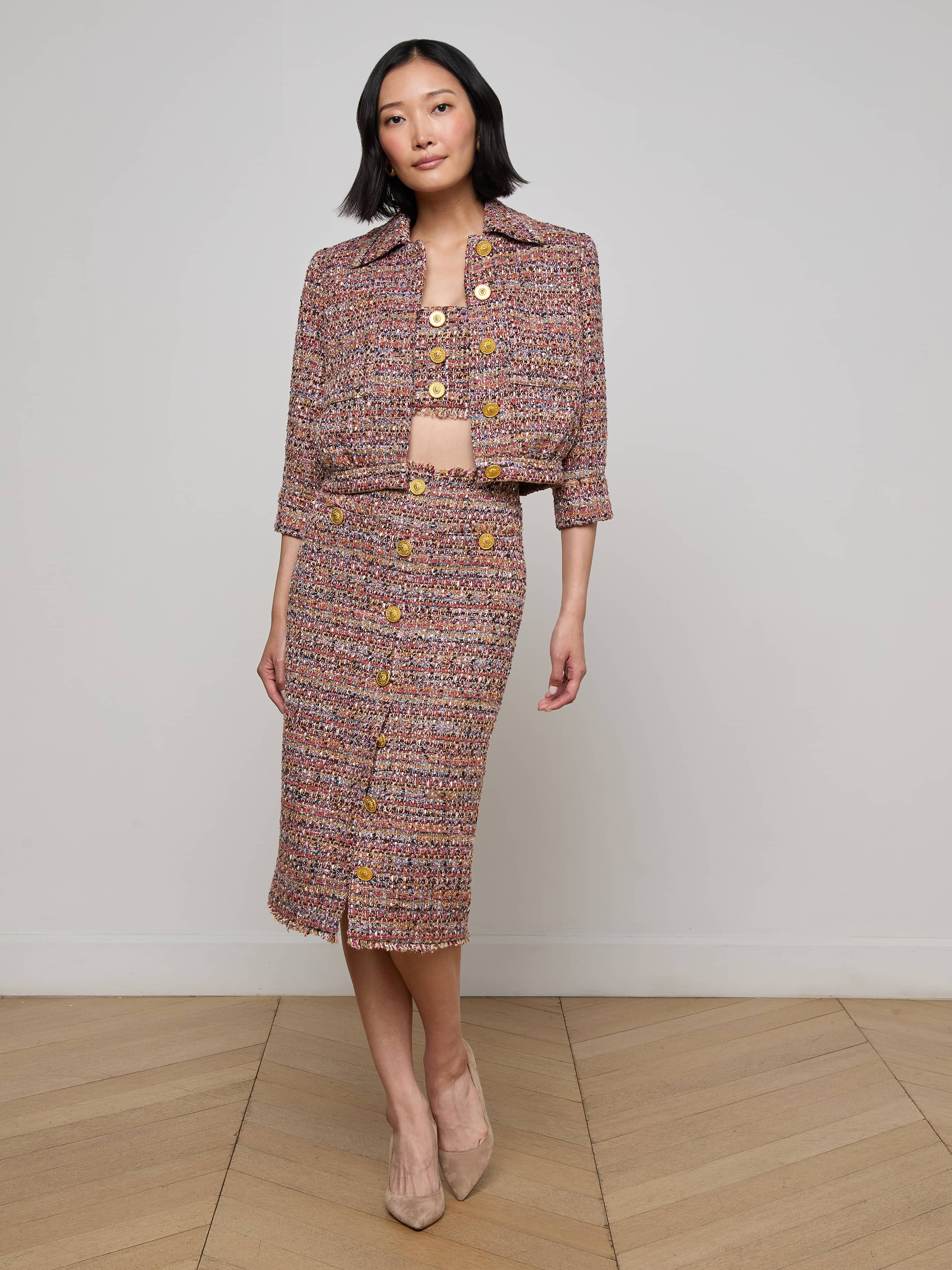 Jia Tweed Jacket - 4