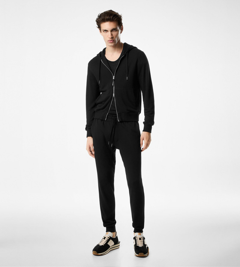 TOM FORD LIGHTWEIGHT LOUNGE ZIP HOODIE outlook