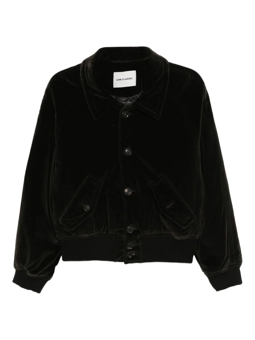 button-up bomber jacket - 1