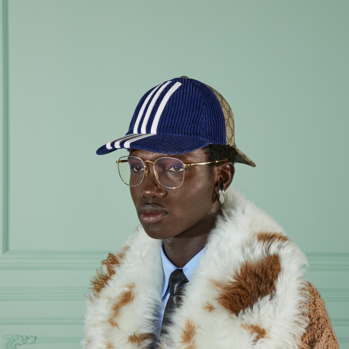 adidas x Gucci double-sided baseball hat - 3
