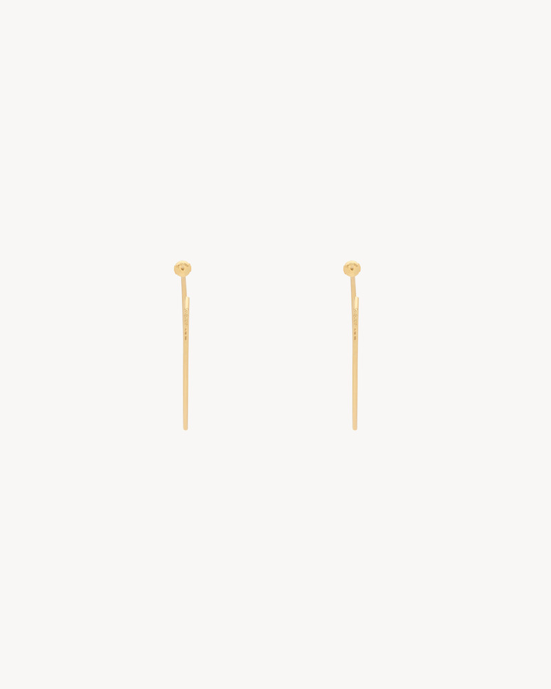 HOOP EARRINGS IN 18K YELLOW GOLD 3