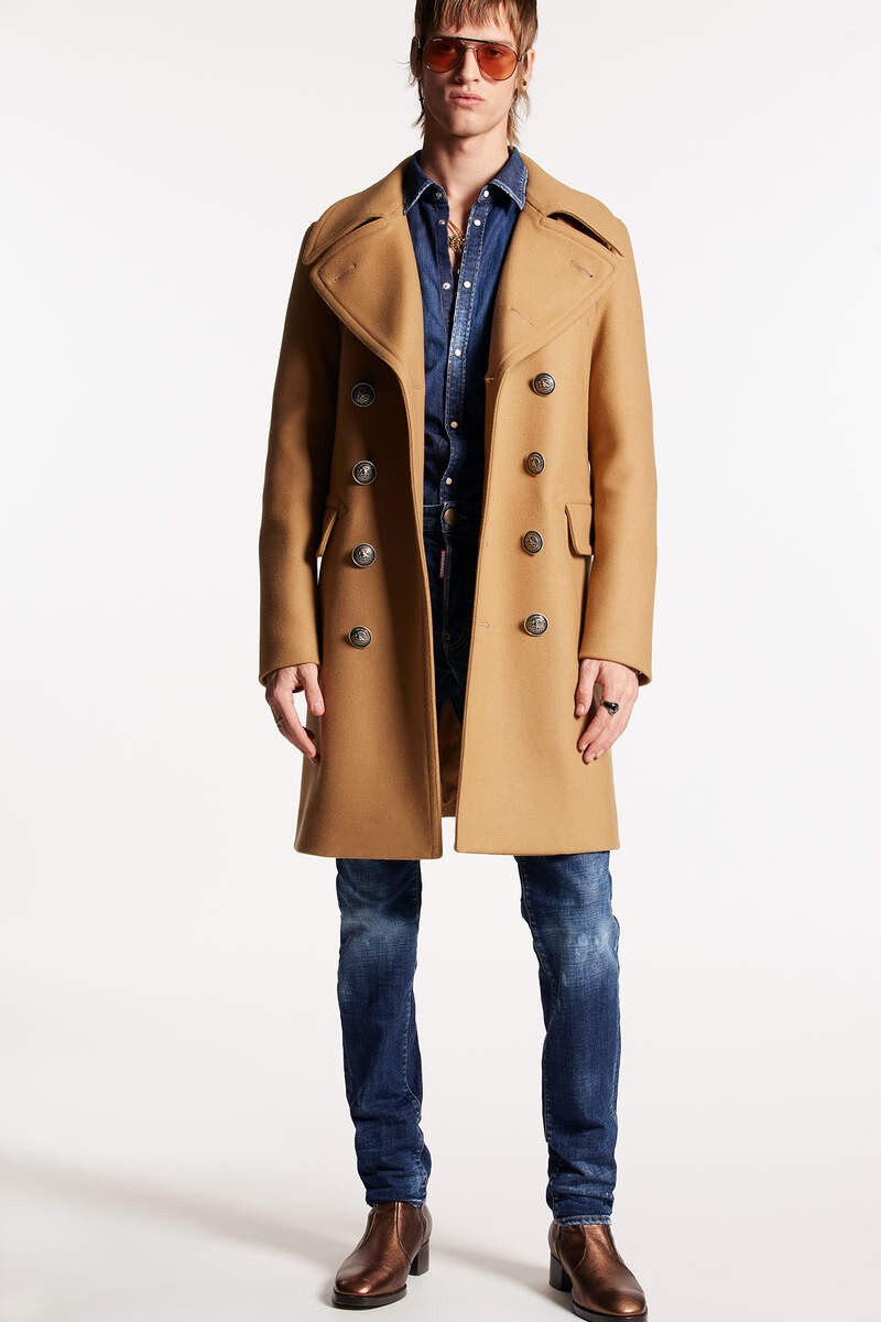 DOUBLE-BREASTED PEACOAT 4