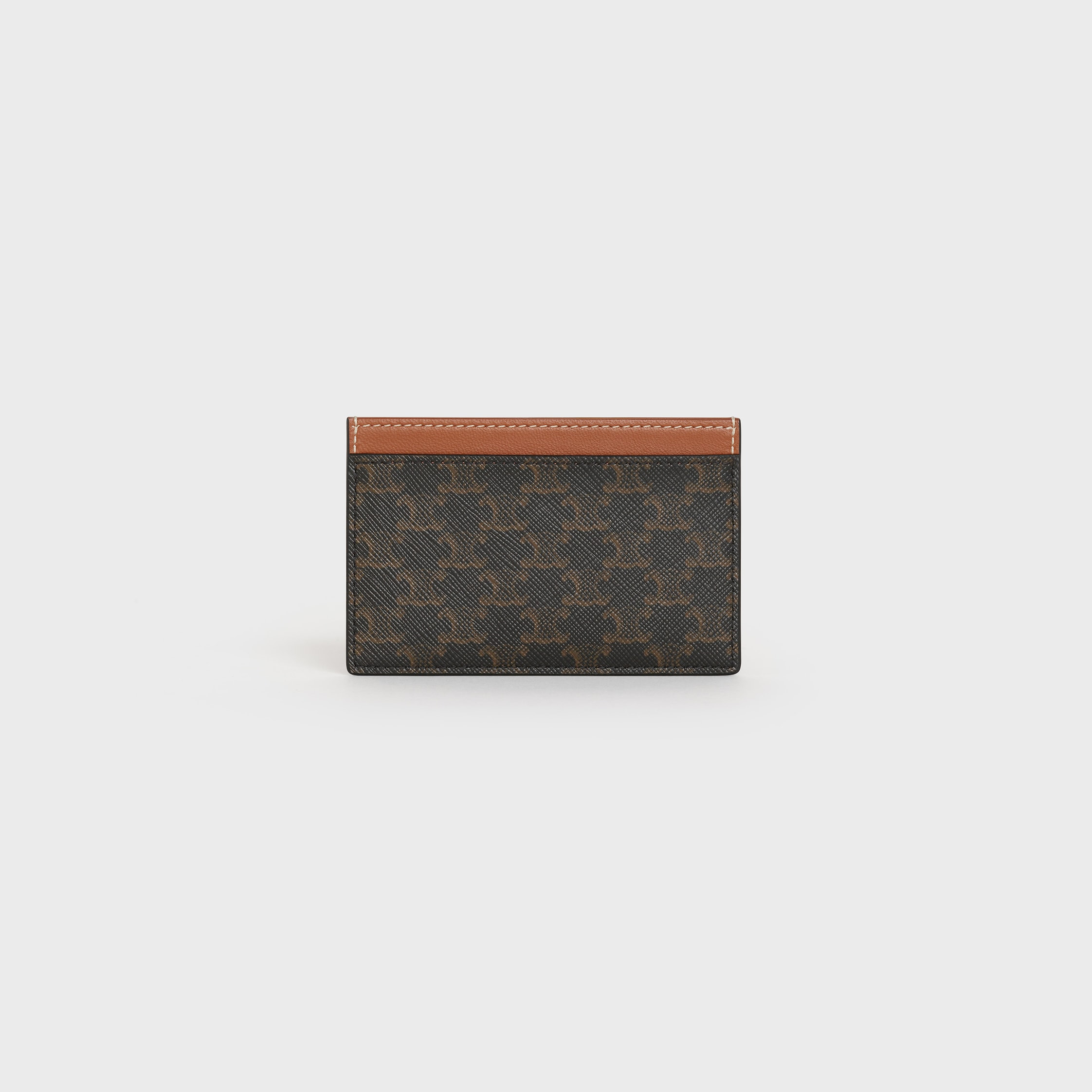 Card holder in Triomphe canvas with Celine Print - 3