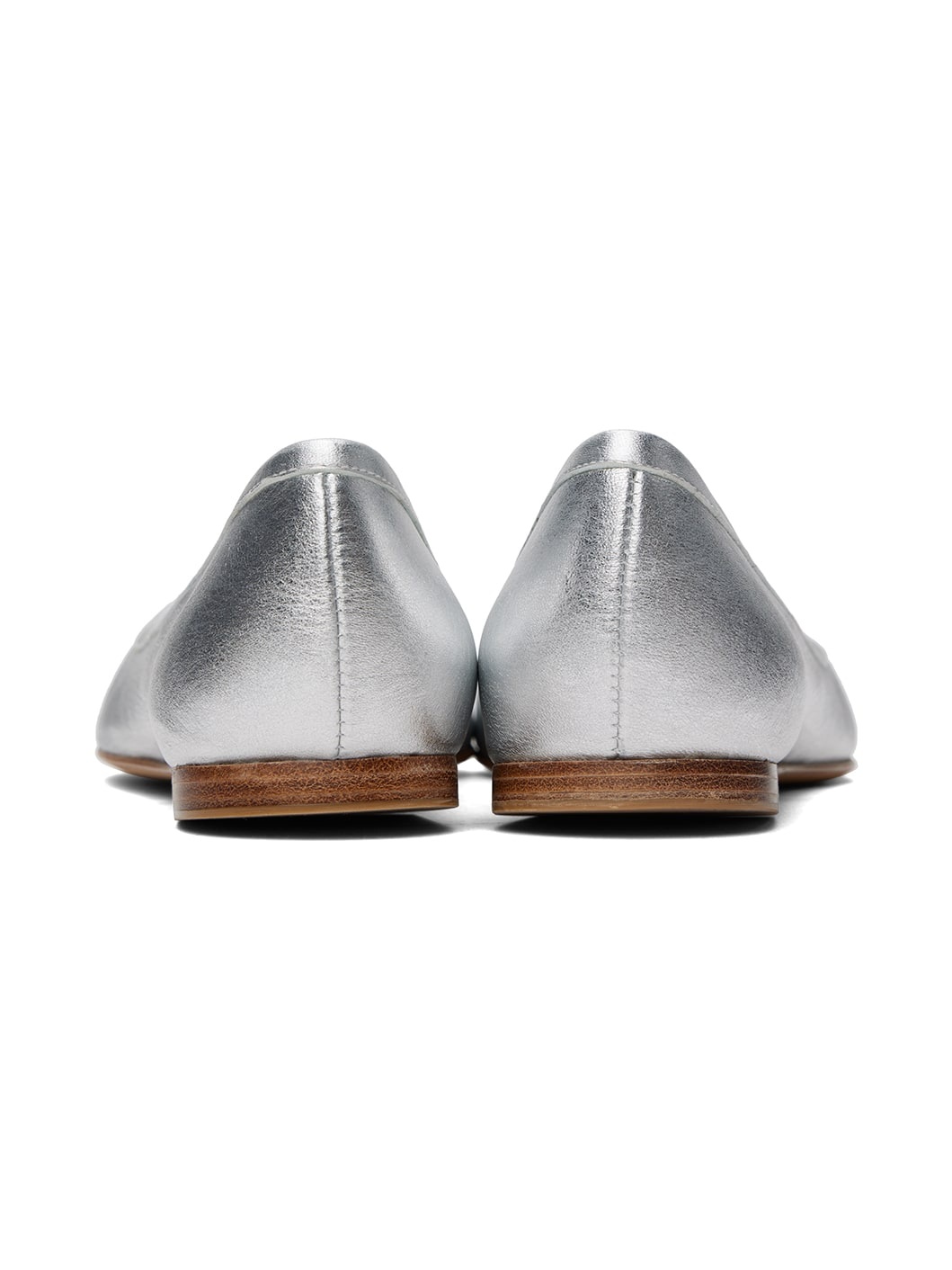 Silver Marcie Ballerina Flats - 2