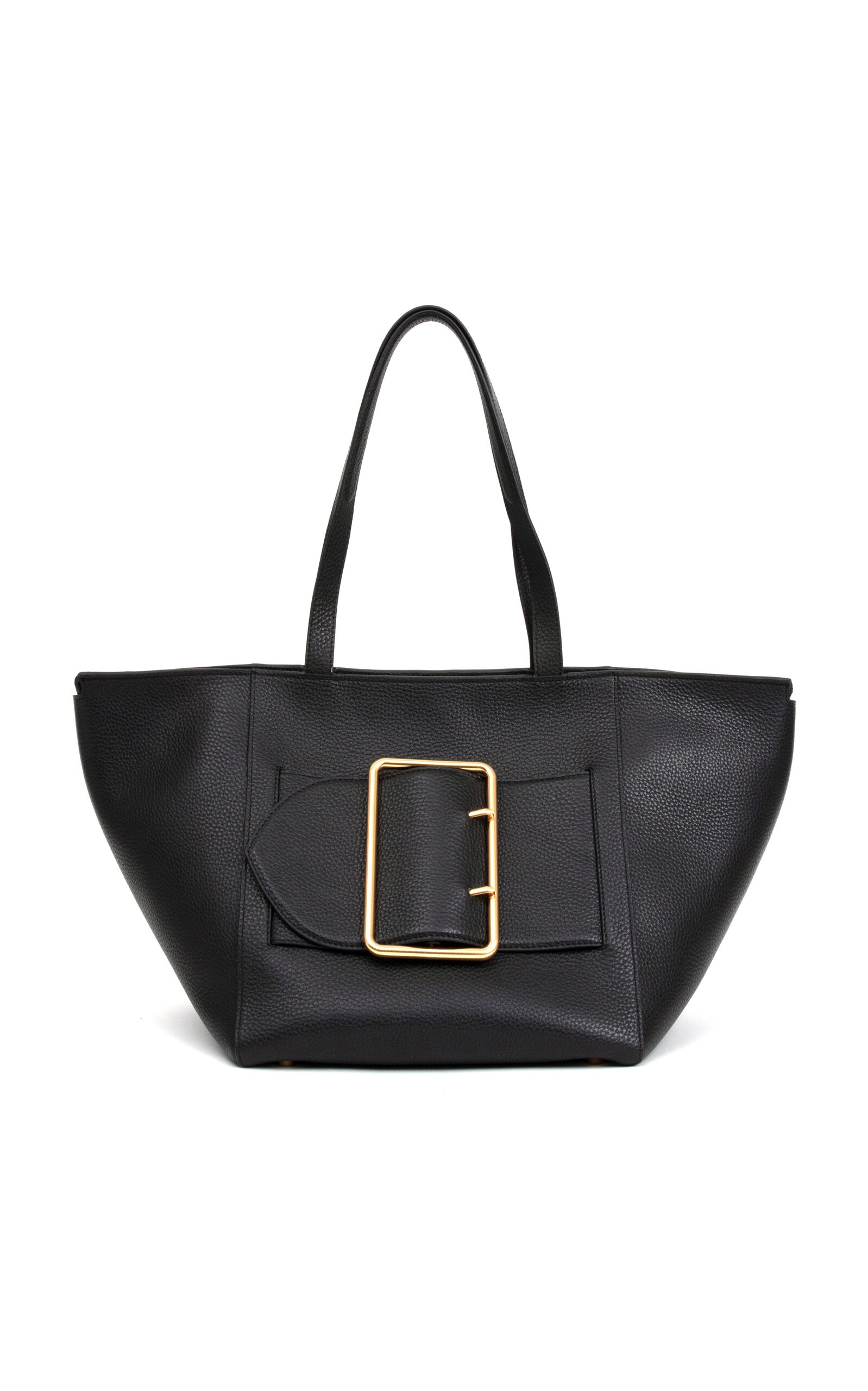 Logan Oversized Buckle Tote black - 1